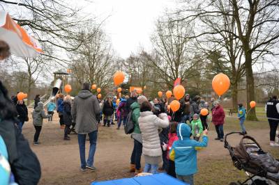 Ostereiersuche im Kiwittsmoorpark 2018 - Am Ostersonnabend, dem 31. März,  war es endlich wieder soweit. Die Kinder bis 10 Jahre aus Ochsenzoll und Langenhorn konnten wieder Ostereier suchen und hatten viel Spaß dabei. Das Wetter war in diesem Jahr stabil und die versteckten Zusatzpreise wurden schnell gefunden. Wir freuen uns mit unseren Kindern und Familien im Stadtteil! 